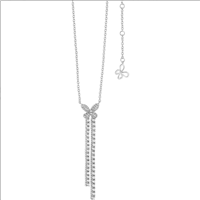 Halskette Comete Dame Farfalle in Silber Zirconia GLA 161 - GLA 161